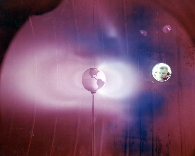 Space History Photo: Simulated Van Allen Belts